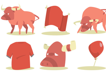 Bull Rider Vector Set - vector #336825 gratis